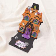 3-in-1 Create-a-Card Cutting &amp; Embossing Die Spooky House (CC-DCE-MD-SPHO) (OUTLET) - #587745