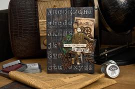 3D Texture Fades by Tim Holtz A5 Typewriter Large (666885) - #587658