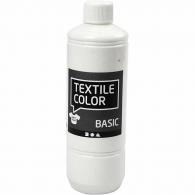Afwerking CC Textielverf Wit 500ml - Polymeerklei - Boetseerklei - #594081