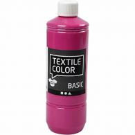 Afwerking Textielverf Roze 500ml - Polymeerklei / Boetseerklei - #594073