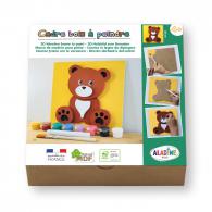 Aladine 3D Schilderij van MDF Maken Set - Teddy Beer - #593788