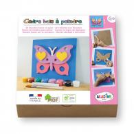 Aladine 3D Schilderij van MDF Maken Set - Vlinder - #593791