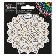Aladine Duo Dot Painting Set Mandala 10 cm nr. 1 - #594159