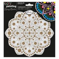 Aladine Duo Dot Painting Set Mandala 20 cm nr. 2 - #594164