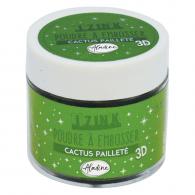 Aladine Embossing Poeder 25 ml Cactus Glitter - #590554