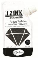 Aladine Izink Diamond Glitterverf 80 ml Zwart - #591930