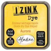 Aladine Izink Dye Pigment Inktkussen 5x5 cm Geel - #591346