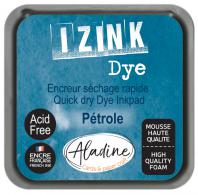 Aladine Izink Dye Pigment Inktkussen 5x5 cm Petrol Blauw - #591441