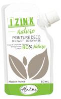 Aladine Izink Nature Decoverf 80 ml Grijsbruin - #591717