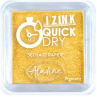 Aladine Izink Quick Dry Pigment Inktkussen 5x5 cm Geel - #590388