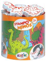 Aladine Kids Stampo Minos Stempel Set Dino's 10 stuks - #589431