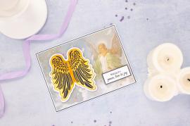 Angel Collection Metal Die Believe in Angels (ANG-MD-BEAN) (OUTLET) - #587246