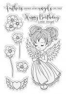Angel Inspiration Angel Wishes Stamp &amp; Die (CF-STD-ANWI) (OUTLET) - #587241