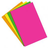 Apli EVA Foam Fluo A4 Roze, Groen, Geel en Oranje - #599507