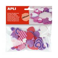 Apli EVA Foam Harten - Zelfklevend - 40 stuk - #599527