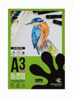 Artgecko Pro Schetsblok A3 150gr 40 vel Wit - #598075