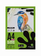 Artgecko Pro Schetsblok A4 150gr 40 vel Wit - #597518