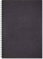 Artgecko Shady Spiraal Schetsboek A3 Portret 200gr 40 vel Zwart - #597005