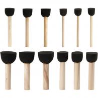 Artistline Foamkwasten 13-35 mm 12 stuks - #597898