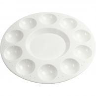 Artistline Palet Rond Plastic 11 vakken - #598148