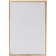 CC Canvas Paneel Met Lijst 15,8x23,8 cm 280 gr Wit - #603041