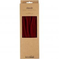 CC Chenilledraad Donkerrood 6mm x 30 cm 50 stuk - #594370