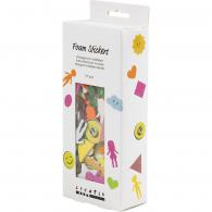 CC Foam Stickers Geometrie, Mensen, Weer en Smileys Zelfklevend 175 stuks - #603246