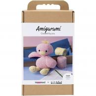 CC Haakpakket Amigurumi Eend Lichtroze Lichtgeel - #594584