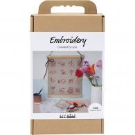 CC Hobbyset Borduurwerk Hangende Decoratie Vlas - #603199