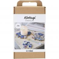 CC Hobbyset Kintsugi Blauw Goud Lichtrood en Wit - #594455