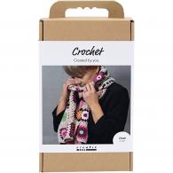 CC Hobbyset Sjaal Haken Warme Kleuren Granny Square - #603000