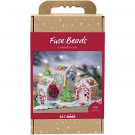 CC Hobbyset Strijkkralen Kersthuisje Diverse Kleuren - #594615