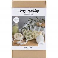 CC Hobbyset Zeep Maken Loofah Olijfgroen - #603178