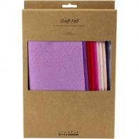 CC Hobbyvilt A4 Paars en Roze Harmonie 10 stuks - #594351