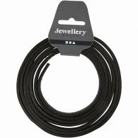 CC Leren Band Zwart 2m - #594344