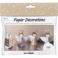 CC Mini Hobbyset Decoraties van Papier Engelen - #593616