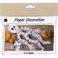 CC Mini Hobbyset Decoraties van Papier Halloween Skelet - #593598