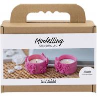 CC Mini Hobbyset Waxinelichthouders Boetseren - #602988