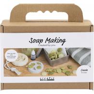 CC Mini Hobbyset Zeep Maken Schelpen Olijfgroen - #603179