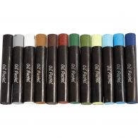 CC Oliepastels Natuurlijke Kleuren 12 stuks - #603196