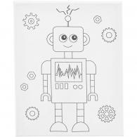 CC Schildercanvas met print Robot, 24x30 cm - #594032