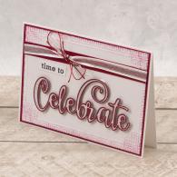 Celebrate Cut, Foil and Emboss Die (CO726962) (OUTLET) - #585939