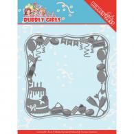 Celebrations Frame Bubbly Girls Party Cutting Die by Yvonne Creations - #464645