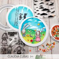 Chloe's Garden 4x4 Inch Clear Stamps (A-153) (OUTLET) - #585823