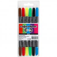 Colortime Dubbelstiften Set 6 stuks - #595363