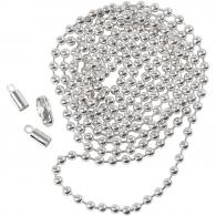 Creativ Company - CC Balletjesketting 3 mm Zilver 1 m - #591136