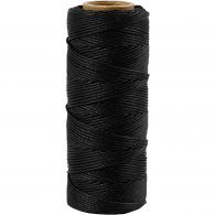 Creativ Company - CC Bamboekoord 1 mm Zwart 65 m | GoedkoopsteHobby - #591664