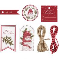 Creativ Company - CC Cadeaulabels Set Kerstgnomen 6-delig | GoedkoopsteHobby - #590510