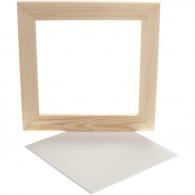 Creativ Company - CC Canvas Paneel met Lijst 25,8x25,8 cm - #591897