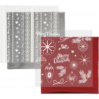 Creativ Company - CC Deco Folie 15x15 cm Kerst 2 stuks | GoedkoopsteHobby - #588943